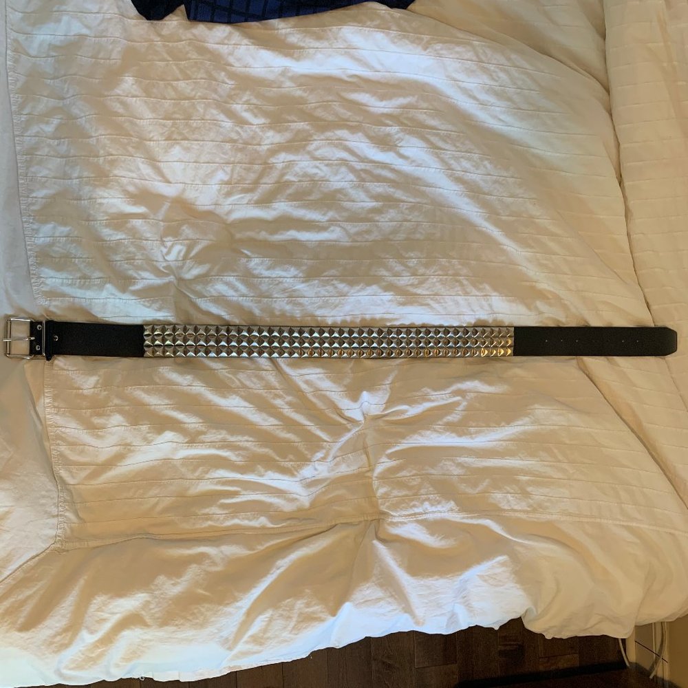 Studded Belt - Real Leather